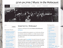 Tablet Screenshot of musicintheholocaust.org